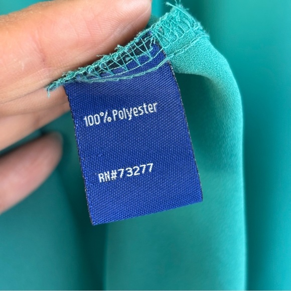 Apt 9 Chiffon long sleeved dressy blouse Size L - Picture 4 of 8